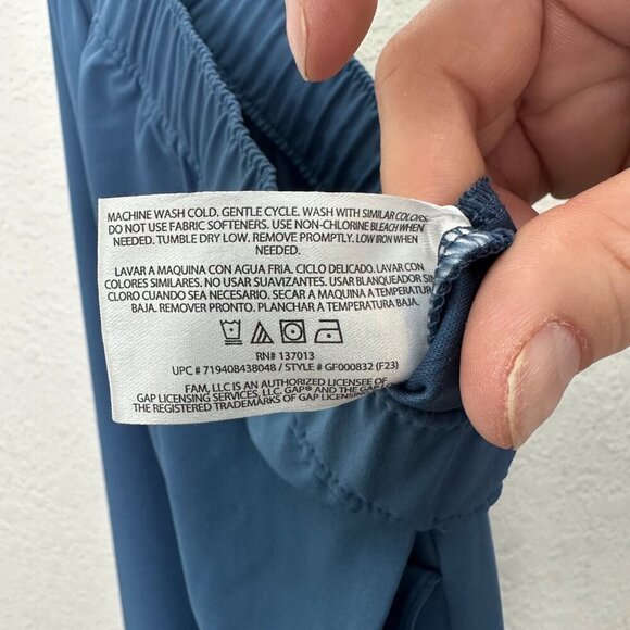 Gap Blue Performance Quick Dry Jogger Pants GF000832 Mens size Small - Picture 4 of 5